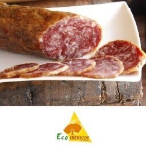 EXTRA ecological 100% acorn-fed Iberian sausage ECOIBÉRICOS®. Sliced ​​100g OFFER 50%!!! For preferential consumption 31/07/2022