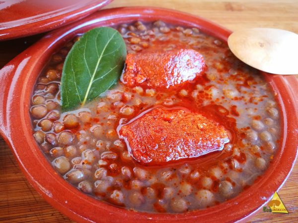 tapa-lentils-with-chorizo-extra-ecoibéricos